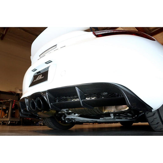 Porsche 981 Cayman GT4 Carbon Fiber Rear Diffuser 2015-2016 — photo 2 of 6