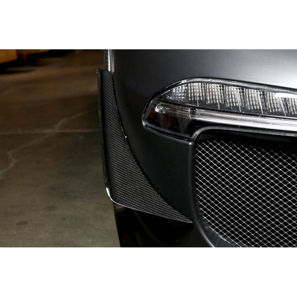 Porsche 991.1 GT3 Carbon Fiber Front Bumper Canards 2013-2015