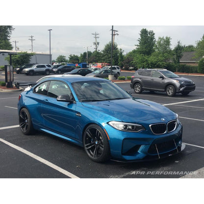 BMW F87 M2 Stock Bumper Carbon Fiber Front Wind Splitter 2016-2021