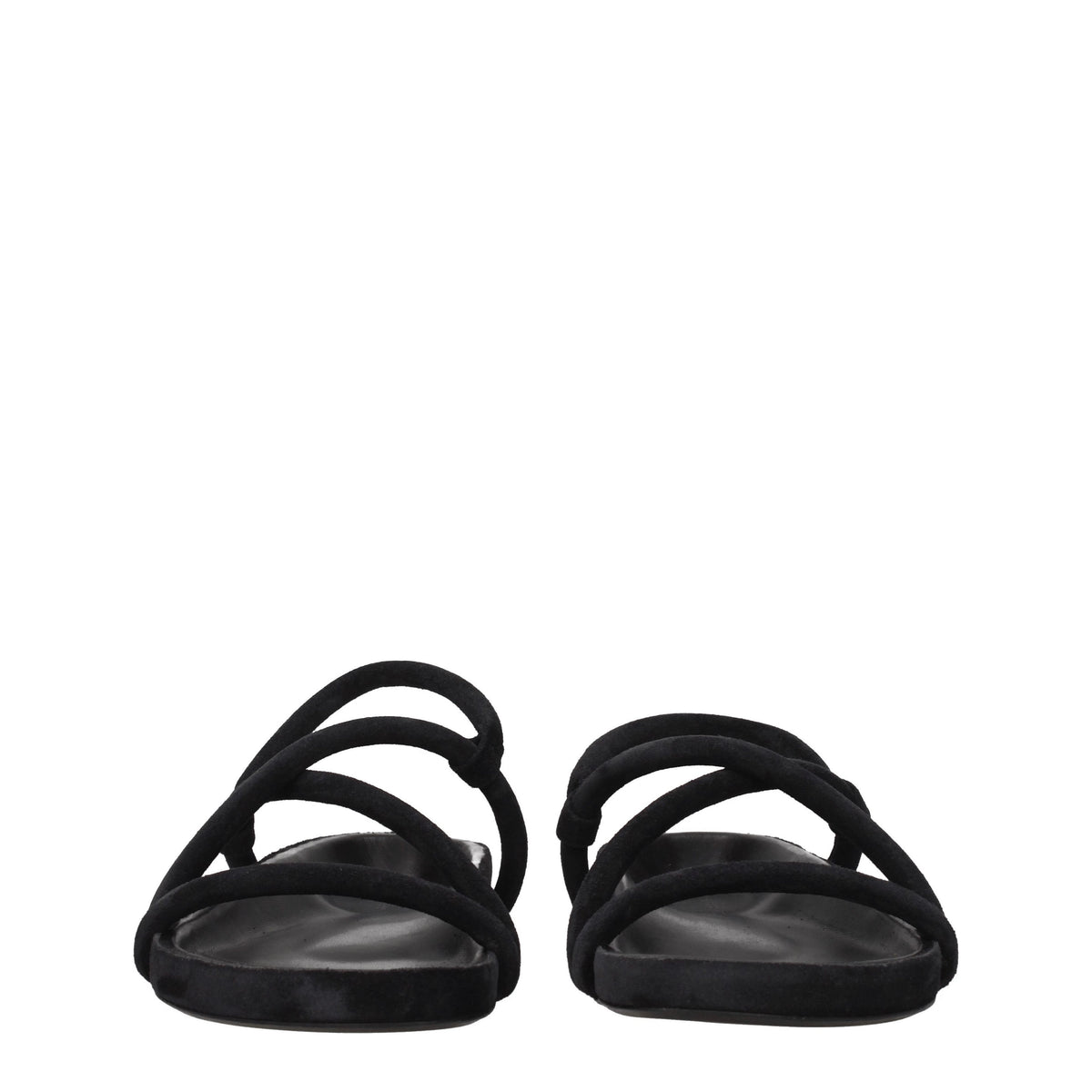 Isabel Marant Sandali Uomo Camoscio Nero