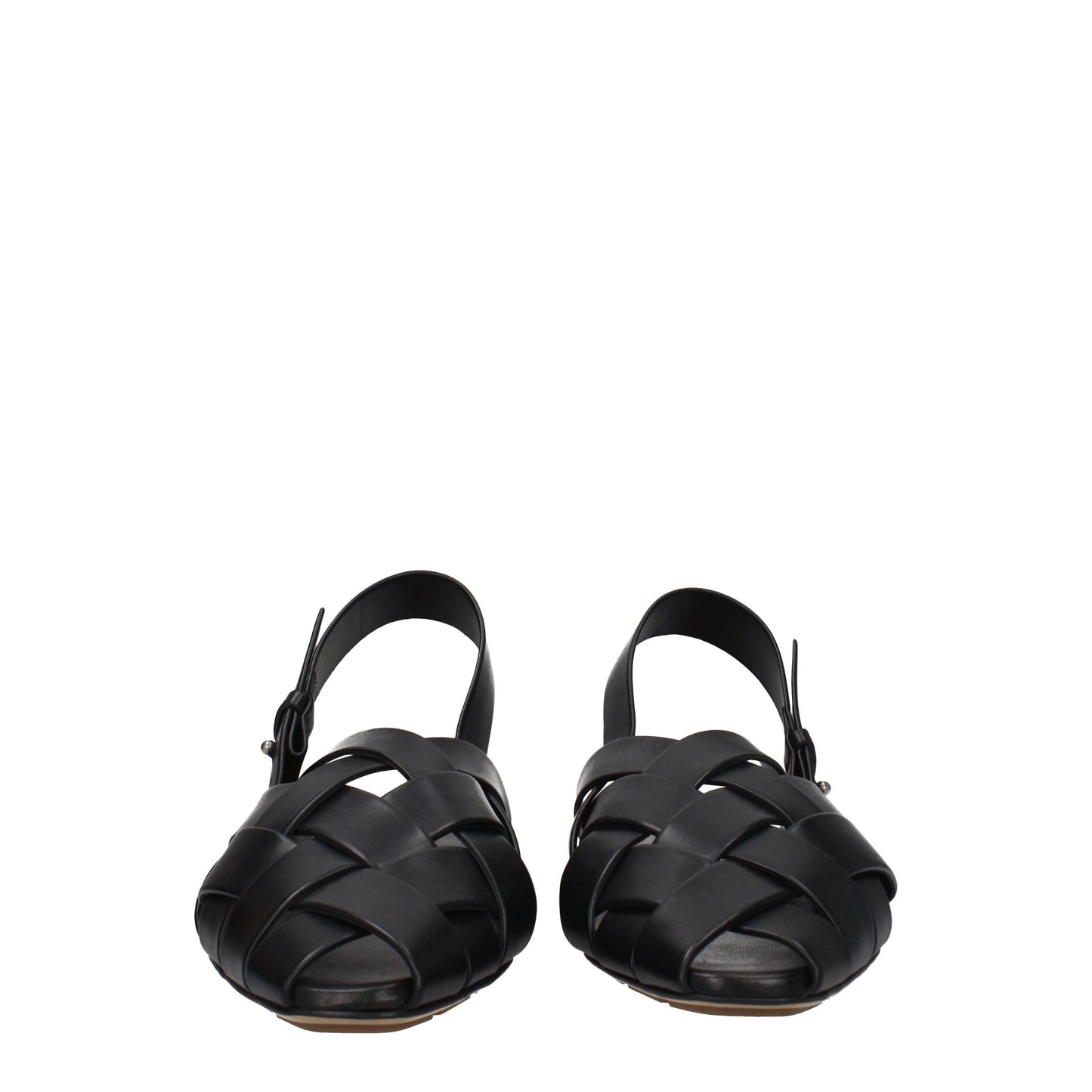 Bottega Veneta Sandali Uomo Pelle Nero