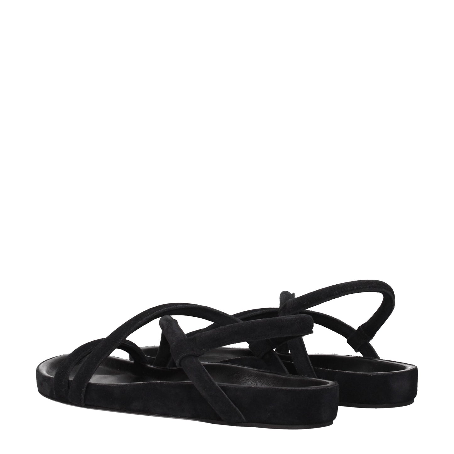Isabel Marant Sandali Uomo Camoscio Nero