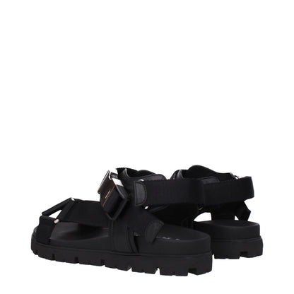 Prada Sandali Uomo Pelle Nero