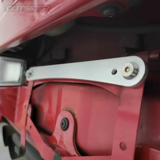 JDM to US License plate adapter bracket — photo 2 of 3