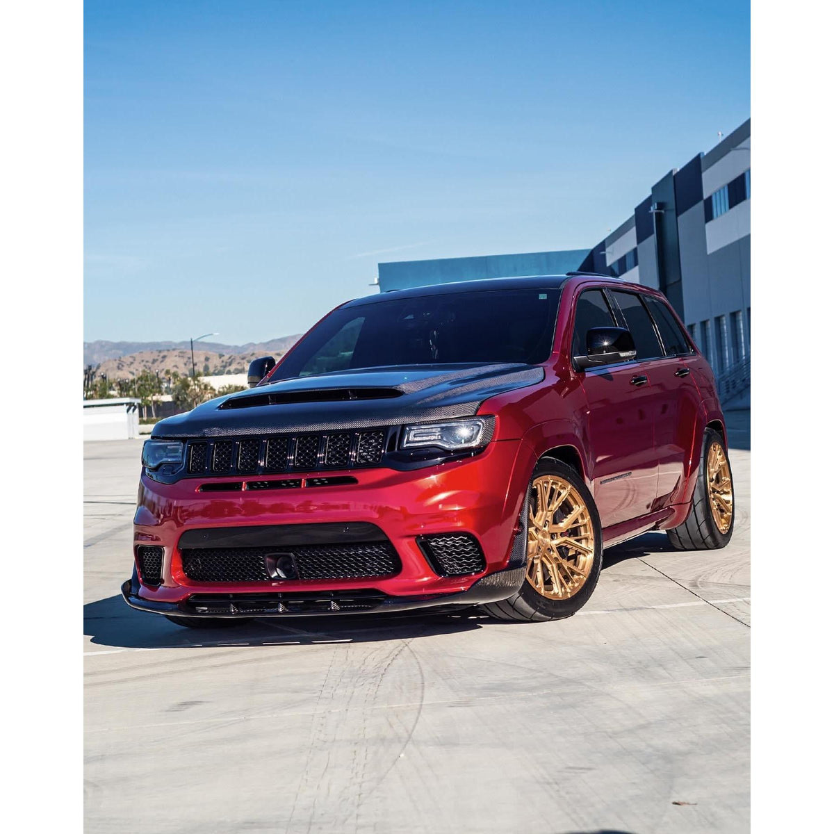 Black Ops Auto Works Demon Hood - 2011-2021 Jeep Grand Cherokee WK2
