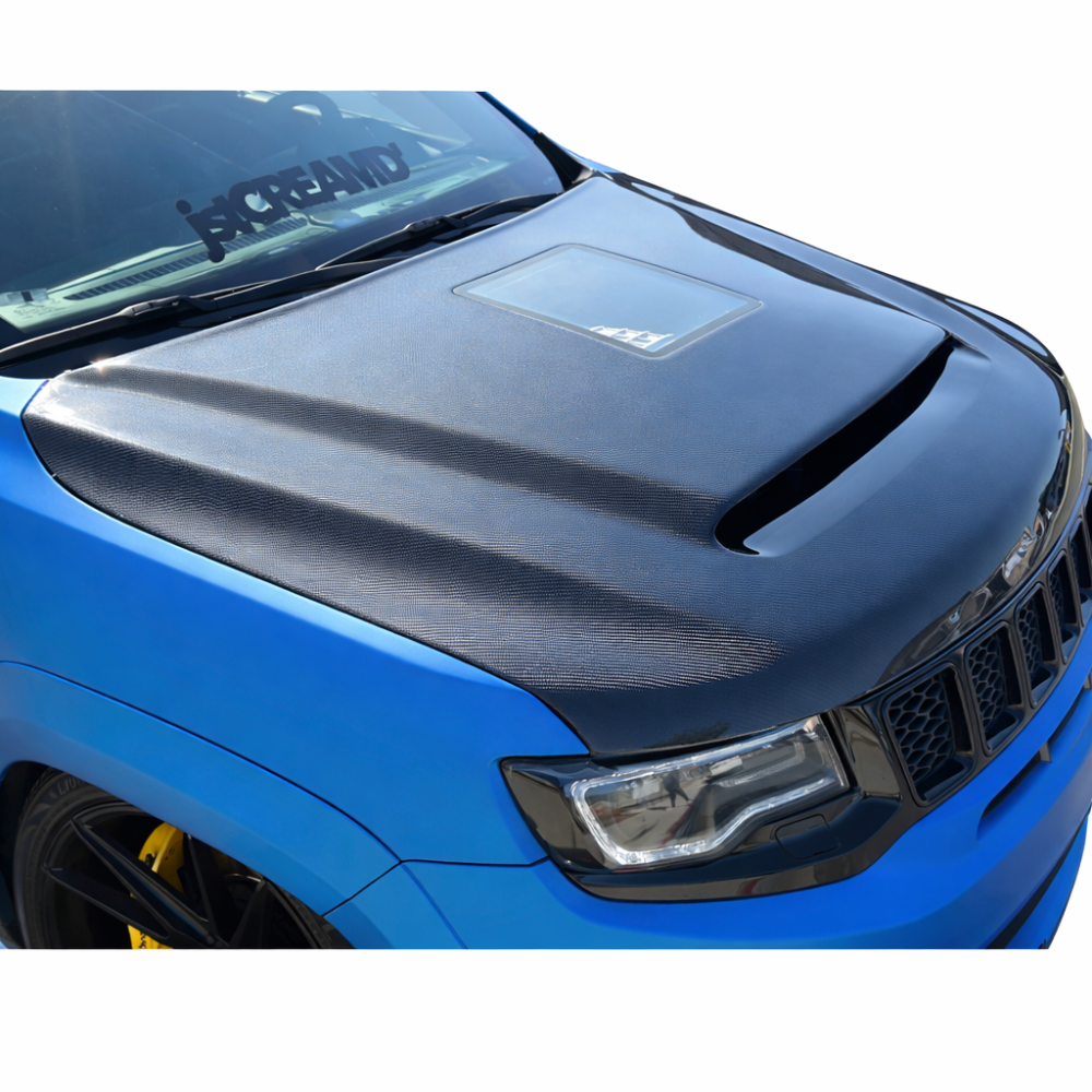 Black Ops Auto Works Demon Window Hood - 2011-2021 Jeep Grand Cherokee WK2