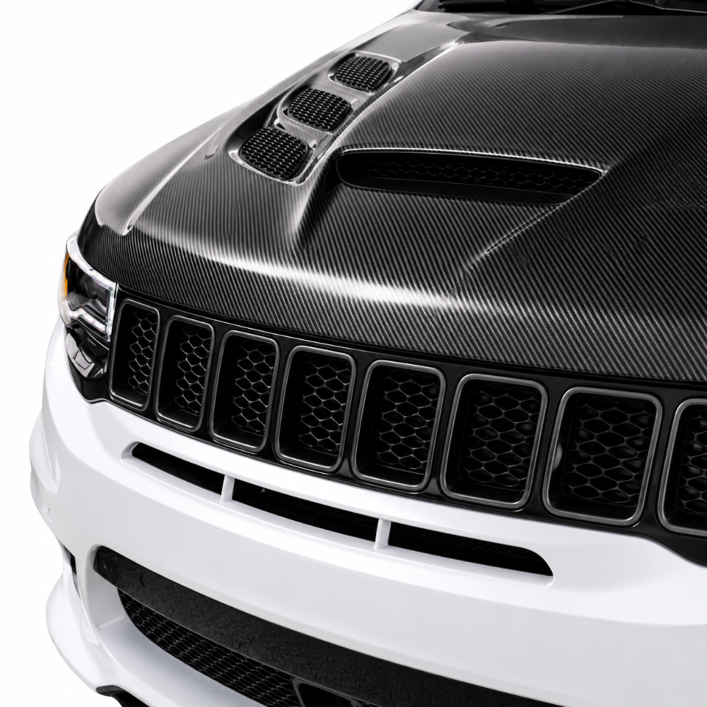 Black Ops Auto Works Sniper Hood - 2011-2021 Jeep Grand Cherokee WK2