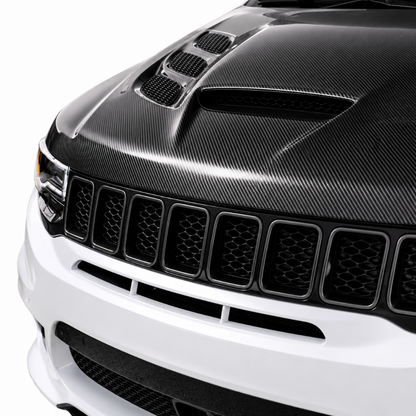 Black Ops Auto Works Sniper Hood - 2011-2021 Jeep Grand Cherokee WK2