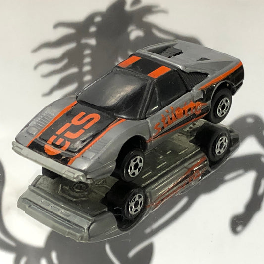 Ferrari 308 GTS Silver Burnin' Key by Kidco 1:60 (18500)(No box)