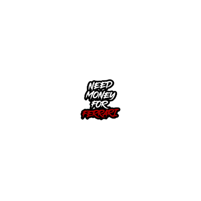 Need Ferrari Sticker