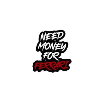 Need Ferrari Sticker