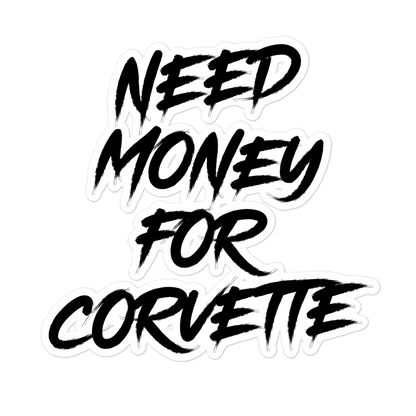 Need Corvette Sticker