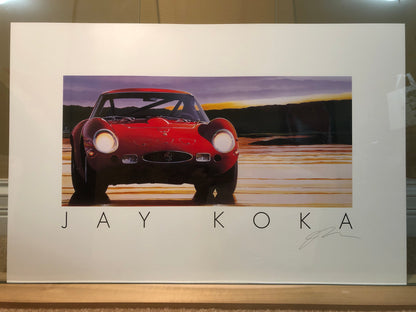 Ferrari 250 GTO Poster by Jay Koka - Millenium GTO
