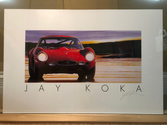 Ferrari 250 GTO Poster by Jay Koka - Millenium GTO