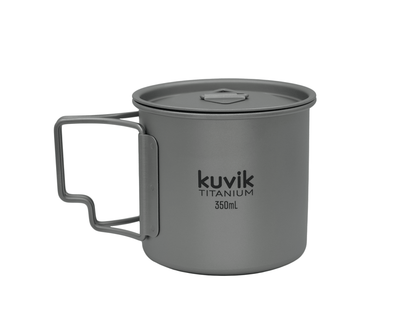 Kuvik 350ml Titanium Cup