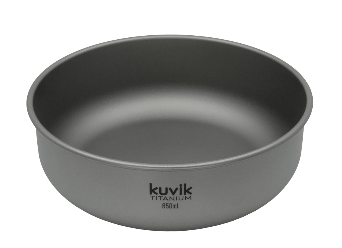Kuvik 650ml Titanium Bowl