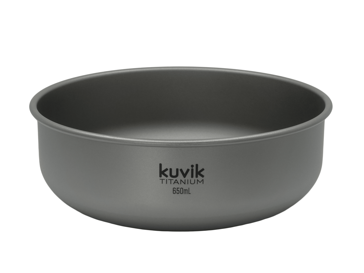 Kuvik 650ml Titanium Bowl
