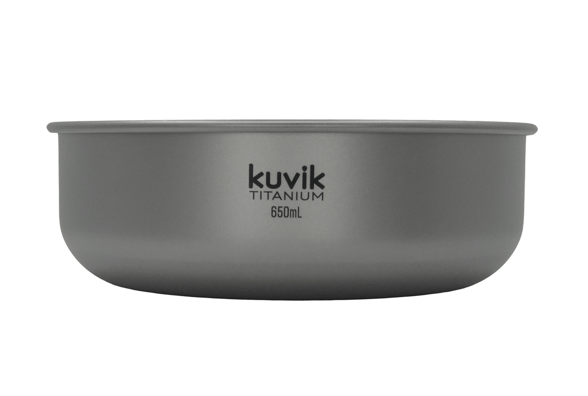 Kuvik 650ml Titanium Bowl