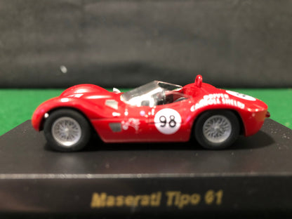 Maserati Tipo 61 Red N 98 by Kyosho 1:64
