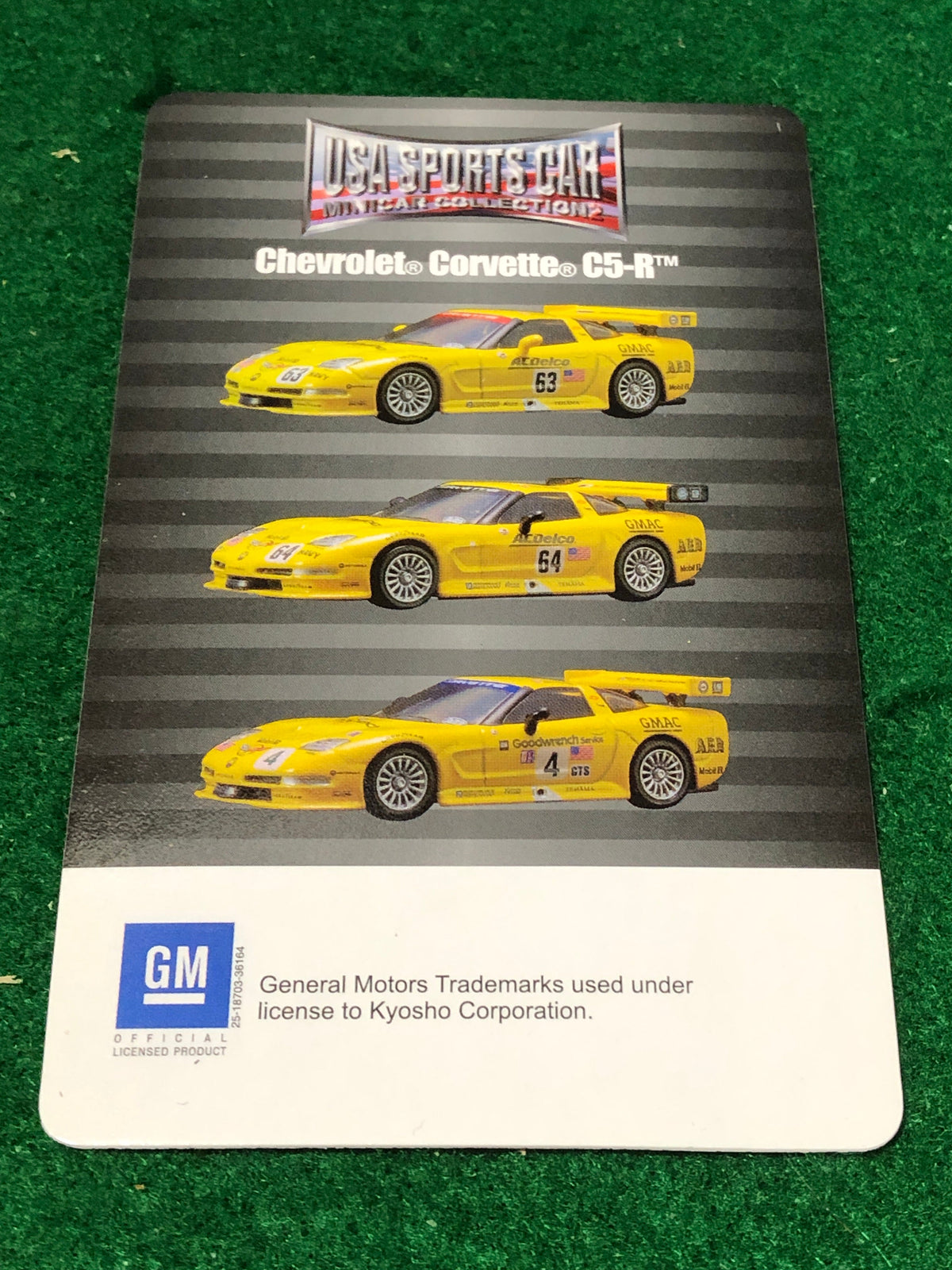 Chevrolet Corvette C5-R N 4 by Kyosho 1:64