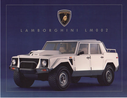 Lamborghini LM 002 Brochure