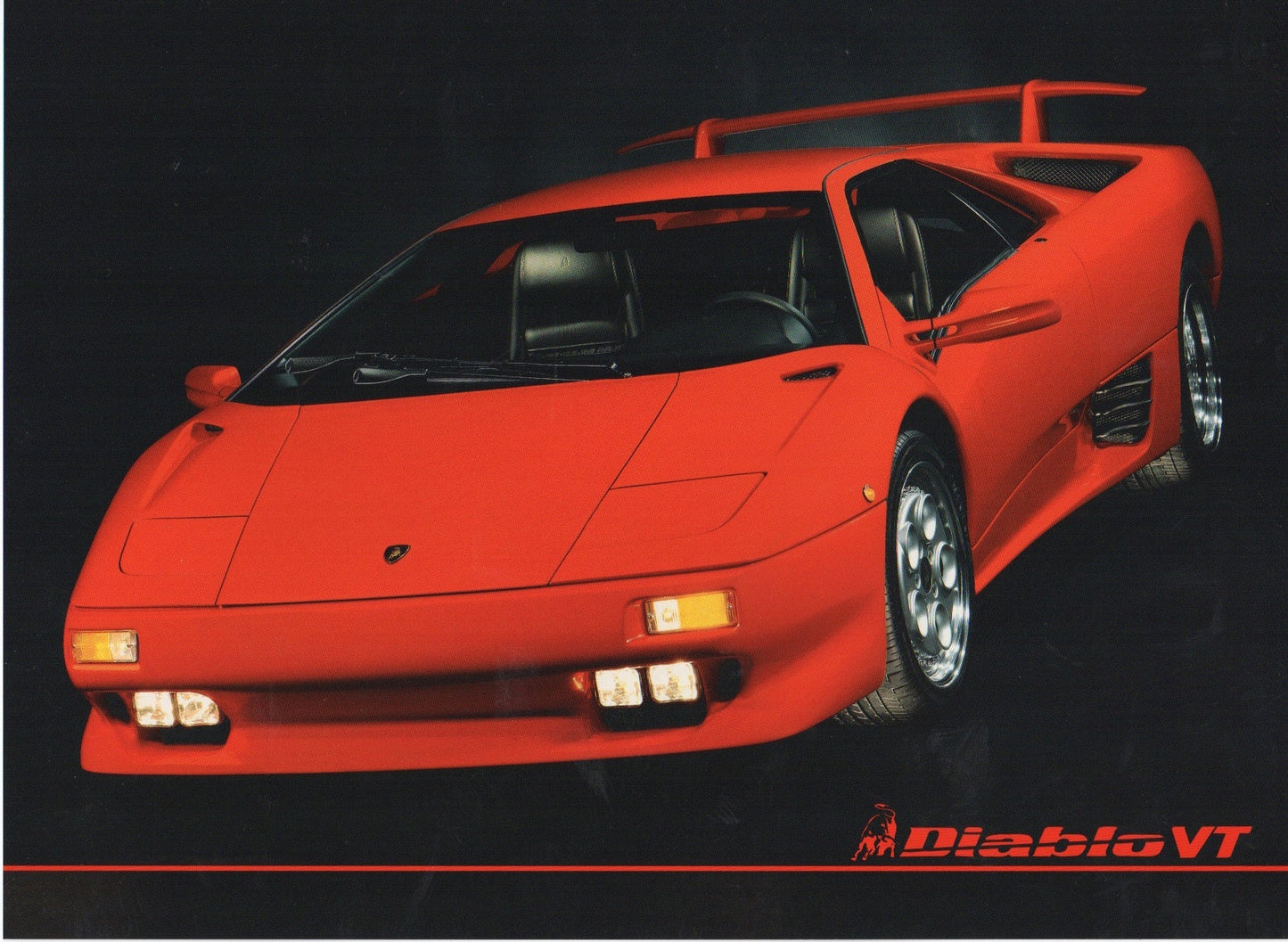 Lamborghini Press Kit 1993 Geneva - Diablo VT Presentation