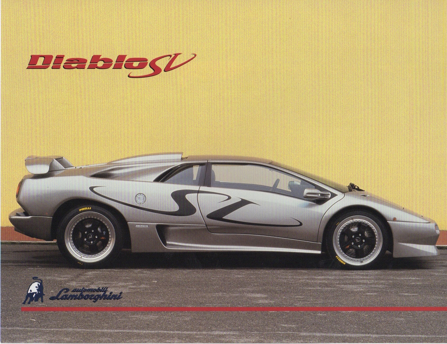 Lamborghini Diablo SV Brochure