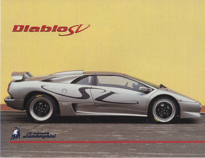 Lamborghini Diablo SV Brochure