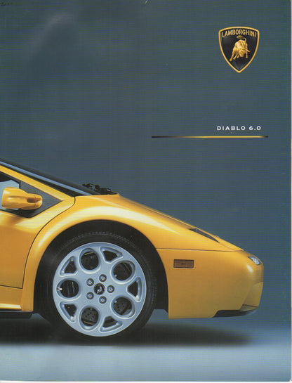 Lamborghini Diablo 6.0 Brochure/Poster