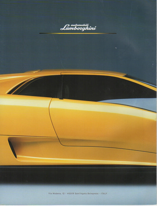 Lamborghini Diablo 6.0 Brochure/Poster
