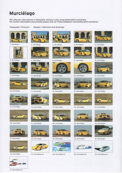 Lamborghini Press Kit 2005 Geneva