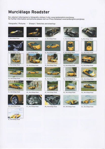 Lamborghini Press Kit 2005 Geneva