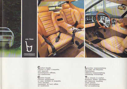 Lamborghini Espada Brochure (3/73)