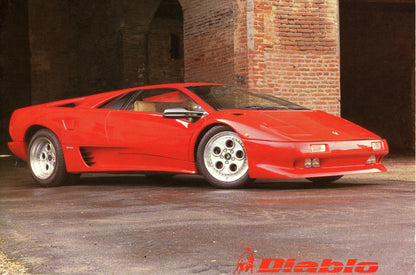 Lamborghini Diablo Brochure (UK - Portman)
