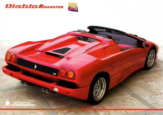 Lamborghini Roadster Brochure (US)(1996)