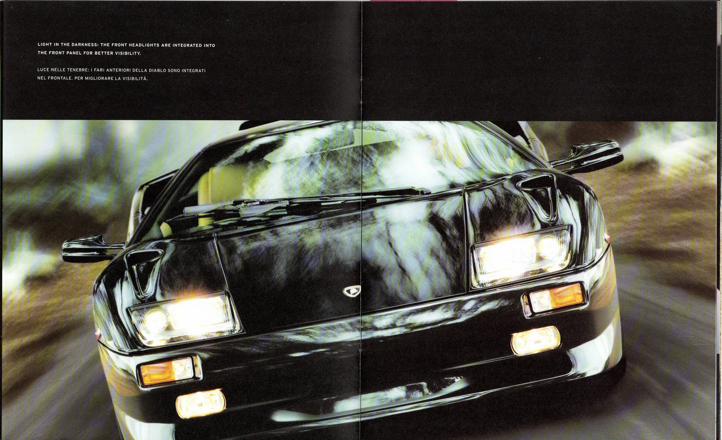 Lamborghini Diablo Brochure (Diavolo Nero)