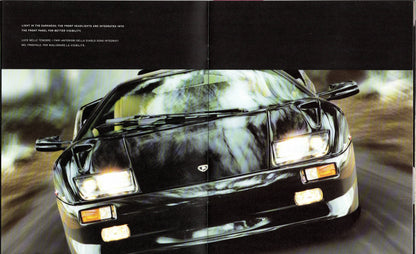 Lamborghini Diablo Brochure (Diavolo Nero)