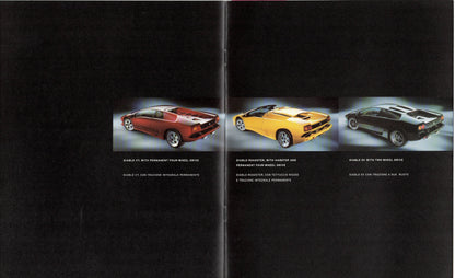 Lamborghini Diablo Brochure (Diavolo Nero)
