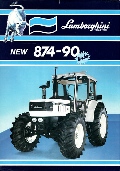 Lamborghini 874-90 Turbo Trattori - Tractor Brochure