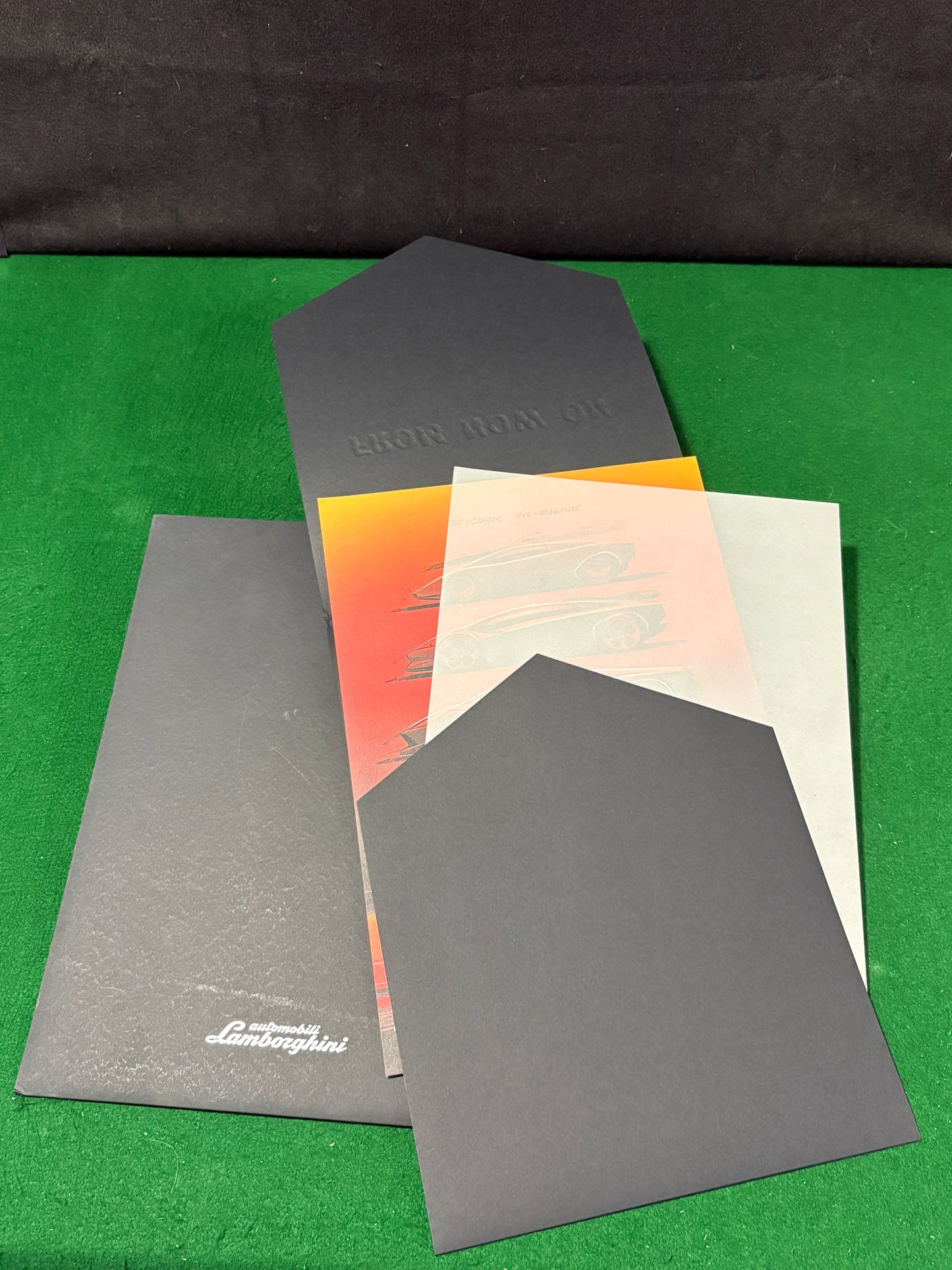 Lamborghini FROM NOW ON - Revuelto Launch Brochure Iconic V12 Engine