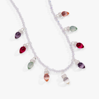 Christmas Muted Light Bulb Necklace