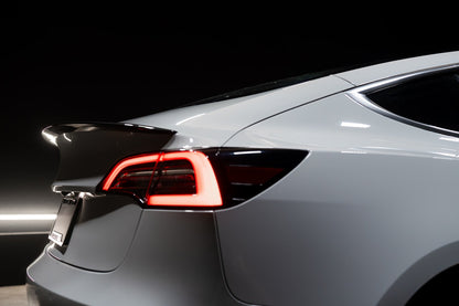 2017-2023 Tesla Model 3 (1st Gen) PF Style Dry Carbon Fiber Trunk Spoiler | FYBR Aerodynamics — photo 3 of 10