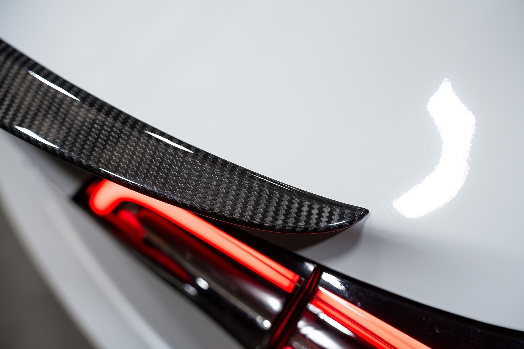 2017-2023 Tesla Model 3 (1st Gen) PF Style Dry Carbon Fiber Trunk Spoiler | FYBR Aerodynamics — photo 5 of 10