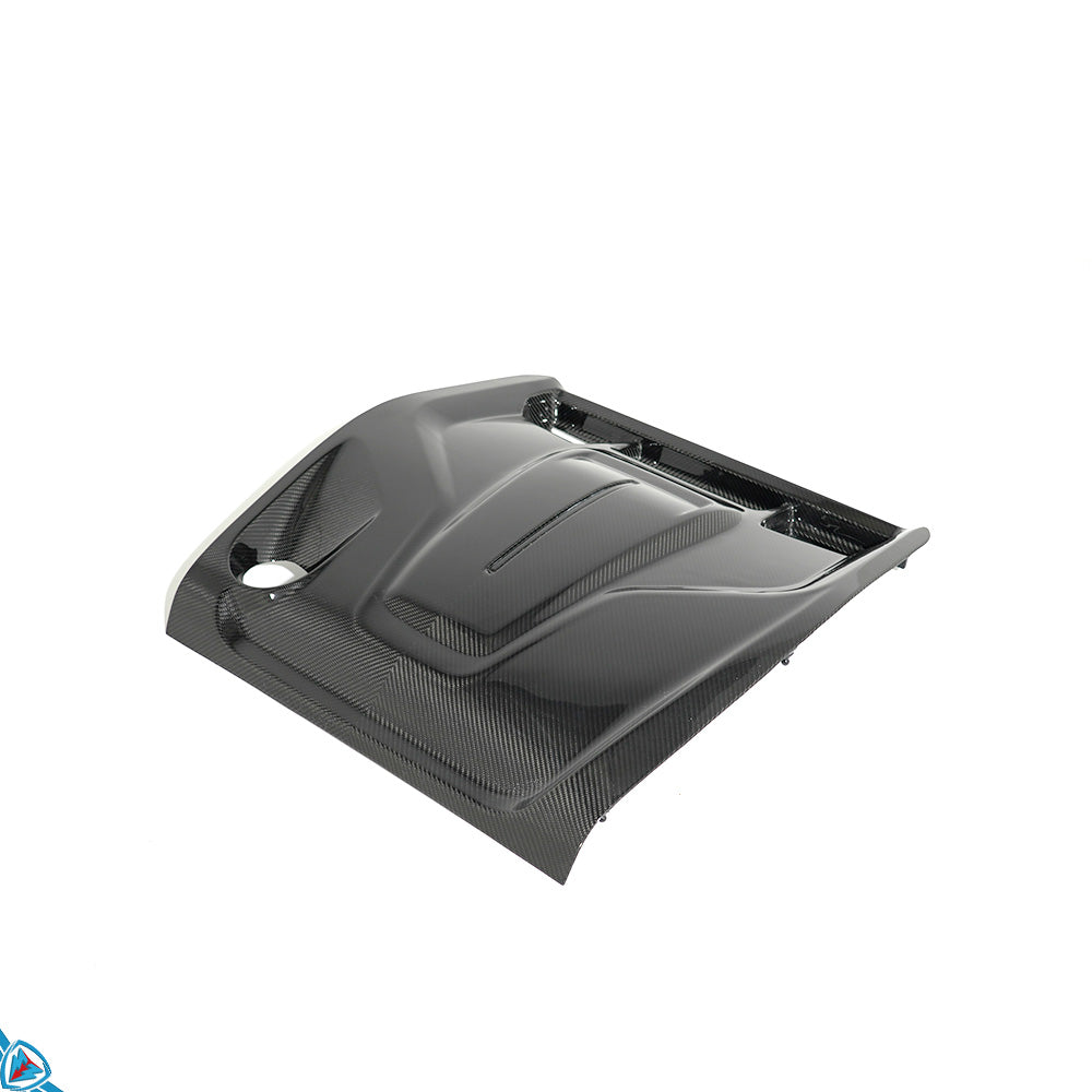 2023+ Lotus Emira (Type-131) LPE Style Pre-Preg Dry Carbon Fiber Engine Cover | FYBR Aerodynamics — photo 3 of 10