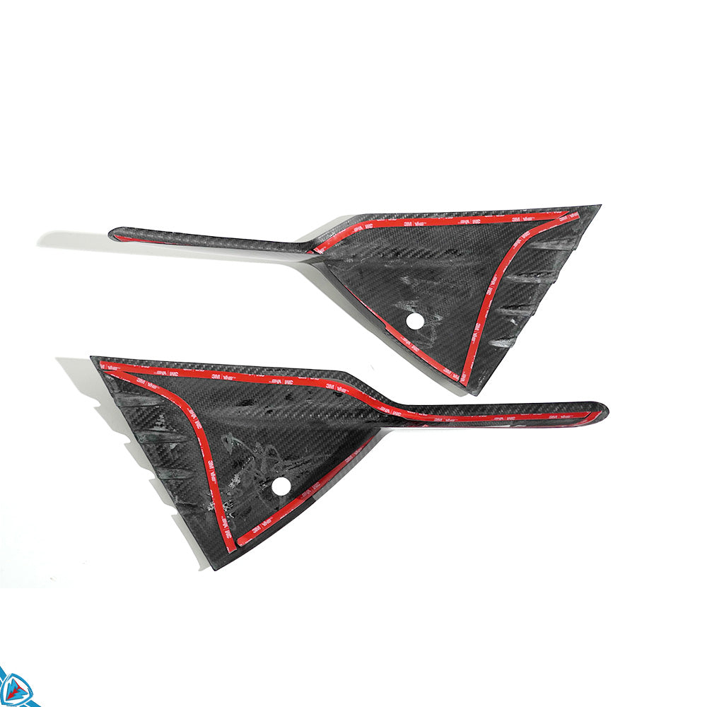 2023+ Lotus Emira (Type-131) LPE Style Pre-Preg Carbon Fiber Front Air Duct Covers | FYBR Aerodynamics — photo 4 of 5