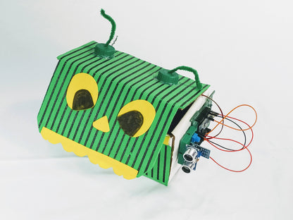 Magic Box Kit: Arduino-Compatible Automated Robot Box Kit (Ages: 8-17)