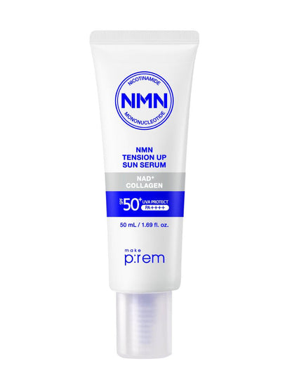 make p:rem NMN Tension Up Sun Serum SPF50+ PA++++ 50ml