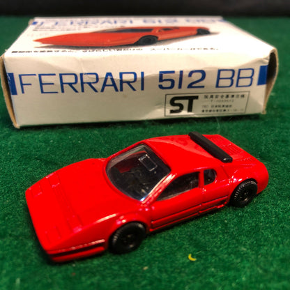 Ferrari 512 BB Red by Masudaya 1:87 HO (2)