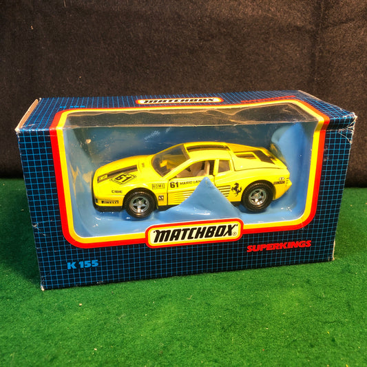 Ferrari Testarossa N 61 Mario Landi by Matchbox 1:40 (K155)