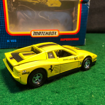 Ferrari Testarossa N 61 Mario Landi by Matchbox 1:40 (K155)